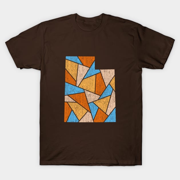 Utah Mosaic - Desert Hike T-Shirt by dSyndicate